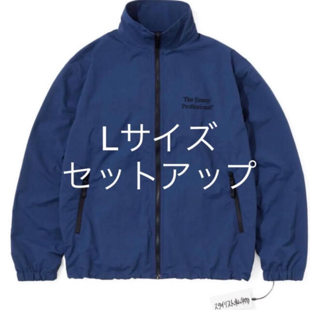 ennoy セットアップ スタイリスト私物 CHINA BLUE Lサイズ 憧れの www