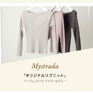 マイストラーダ(Mystrada)のマイストラーダ　ノベルティニット(ニット/セーター)