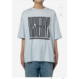 グリード(GREED)のグリード　Oh Sherry  Tシャツ　ライトブルー　新品タグ付き(Tシャツ(半袖/袖なし))