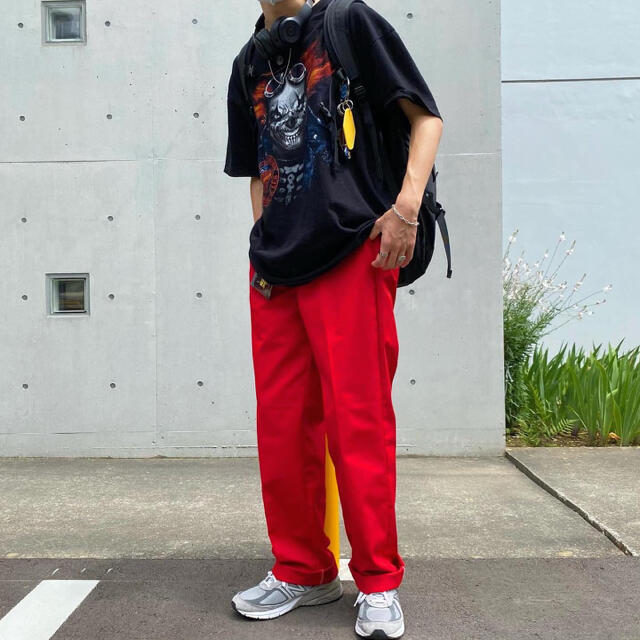 【超希少】Dickies 874 ワークパンツ 赤 USA製 80s 90s | フリマアプリ ラクマ
