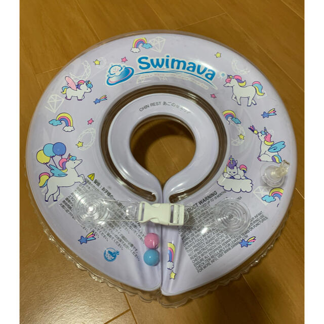 SWIMMER(スイマー)のSwimava スイマーバ うきわ首リングーほぼ新品 スポーツ/アウトドアのスポーツ/アウトドア その他(マリン/スイミング)の商品写真