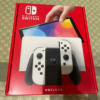 ニンテンドースイッチ(Nintendo Switch)のニンテンドースイッチ　有機ELホワイト(家庭用ゲーム機本体)