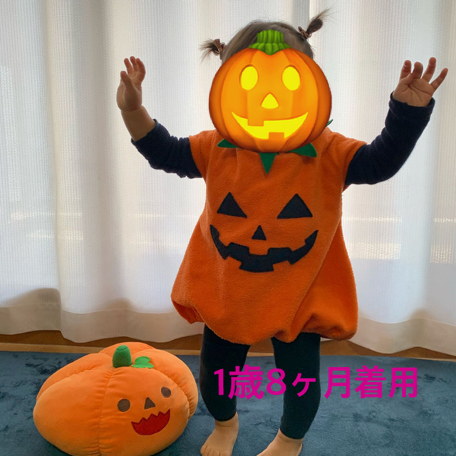 ハロウィン かぼちゃ衣装セットの通販 by pons ｜ラクマ