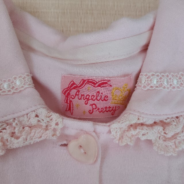 Angelic Pretty(アンジェリックプリティー)のAngelic Pretty　カットソー ブラウス ピンク レディースのトップス(カットソー(長袖/七分))の商品写真