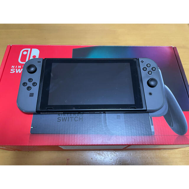 Nintendo Switch JOY-CON グレーの本体