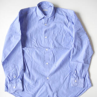 コモリ(COMOLI)のコモリシャツ　15s-02001  size3  SAX(シャツ)