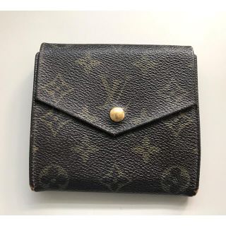 ルイヴィトン(LOUIS VUITTON)の正規品 ルイヴィトン Wホック おり財布 男女(財布)