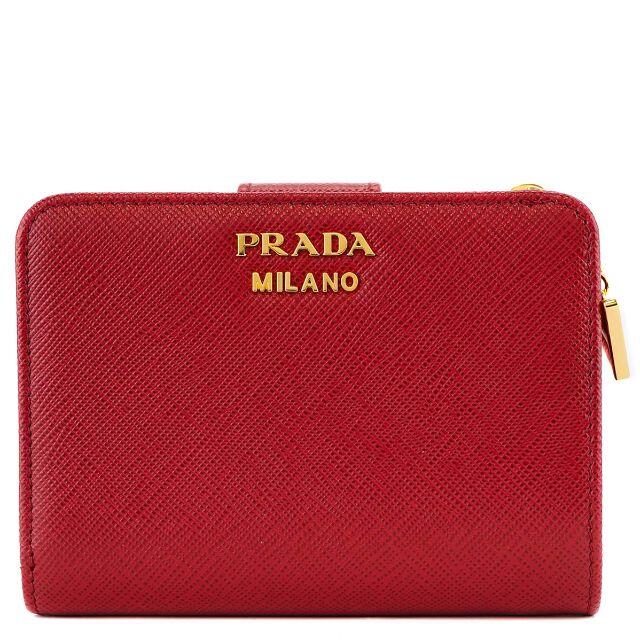 PRADA - PRADA 二つ折り財布 1ML018 F068Z FUOCO レッドの通販 by