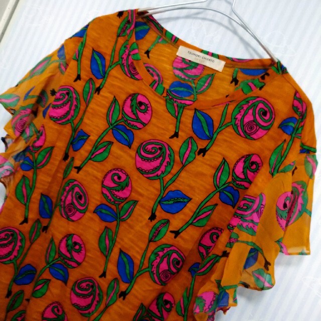 TSUMORI CHISATO(ツモリチサト)のTSUMORI CHISATO　DRESS　半袖カットソー レディースのトップス(カットソー(半袖/袖なし))の商品写真