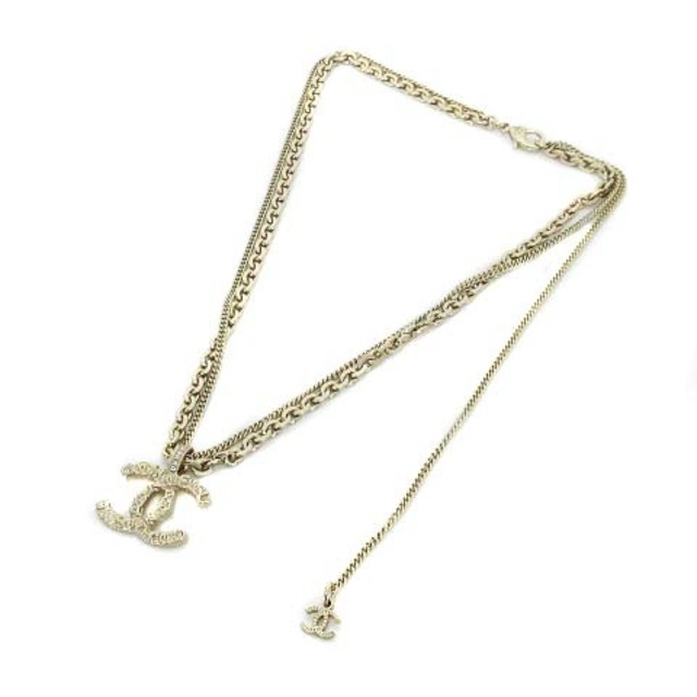 新品同様 ネックレス シャネル - CHANEL ココマーク A21P ゴールド色