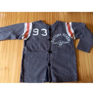 デニムダンガリー(DENIM DUNGAREE)のデニム&ダンガリー　カットソー　90-95cm　xxs 　長袖シャツ(Tシャツ/カットソー)