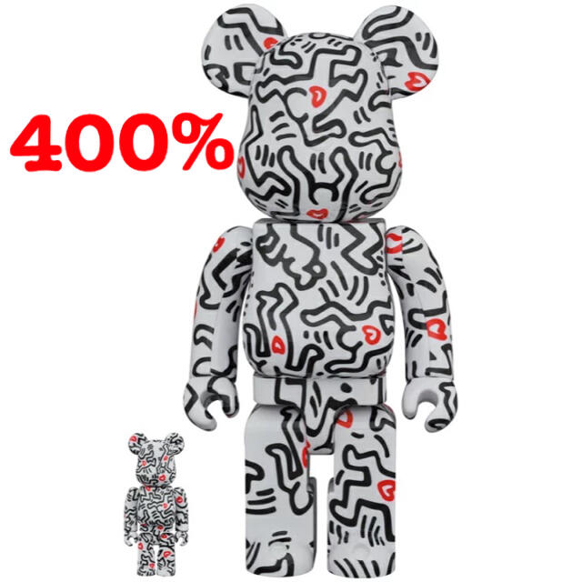 BE@RBRICK KEITH HARING #8 100％ & 400％