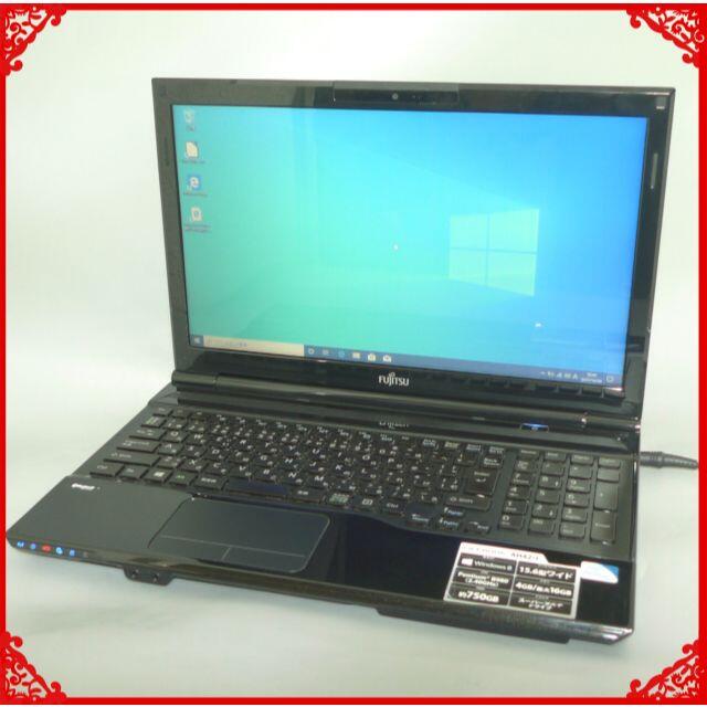 美品 ノートpc AH42/J 4GB 500G RW 無線