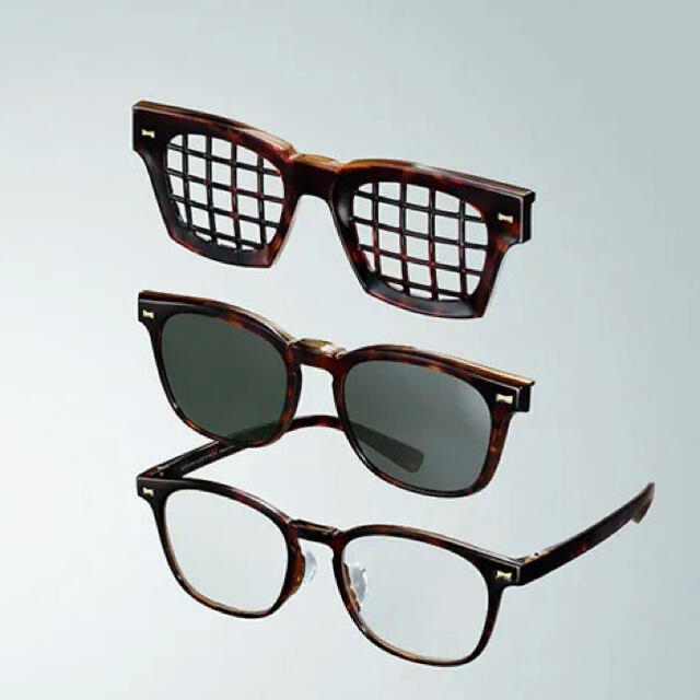 JINS(ジンズ)の新品！JINS&SUN VERDY Sunglasses BROWN DEMI メンズのファッション小物(サングラス/メガネ)の商品写真