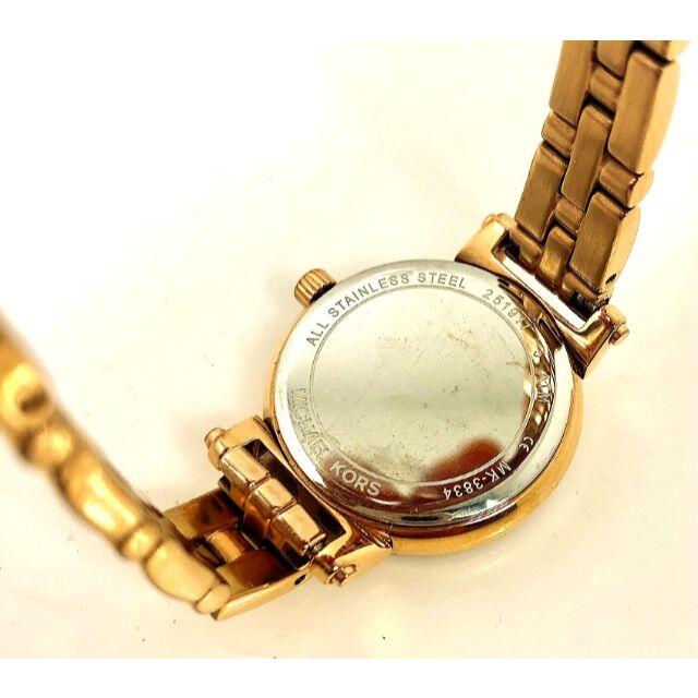 Michael Kors(マイケルコース)の『WH-6430』MICHAEL KORS ☆ラウンドシェルベゼルラインストーン レディースのファッション小物(腕時計)の商品写真