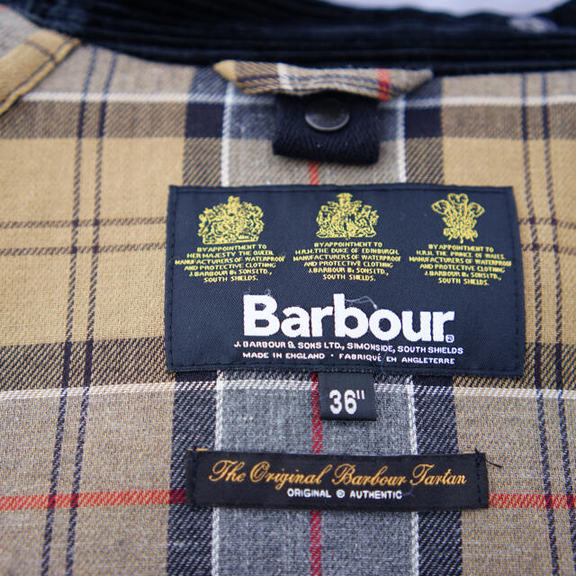 Barbour（バブアー）BEDALE SL（ビデイル）ネイビー 36 メンズのジャケット/アウター(ステンカラーコート)の商品写真