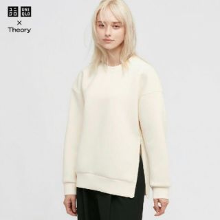 ユニクロ(UNIQLO)のユニクロ　セオリー　ウルトラストレッチドライスウェットプルオーバー　XL(トレーナー/スウェット)