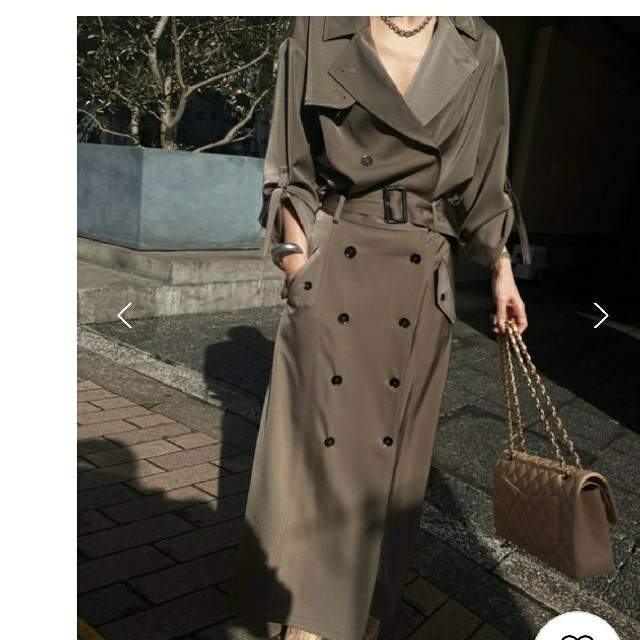 ワンピース専用です ！アメリ 3WAY TRENCH DRESS¥24,200