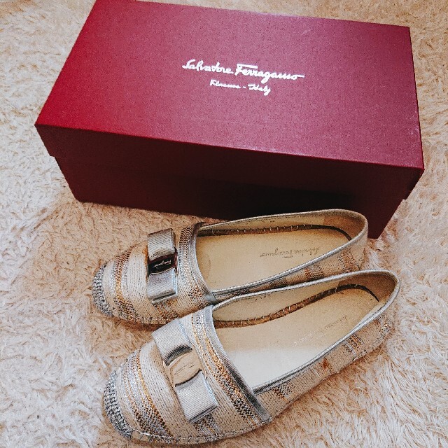 Salvatore Ferragamo - Ferragamo フェラガモ エスパドリーユ フラット
