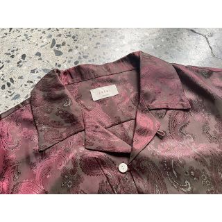 juemi Paisley jacquard short shirt(シャツ/ブラウス(半袖/袖なし))