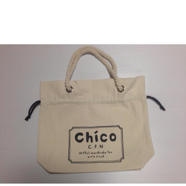 who's who Chico(フーズフーチコ)のchico ノベルティバッグ レディースのバッグ(エコバッグ)の商品写真