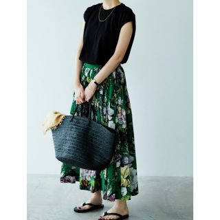 DRIES VAN NOTEN SABRA 花柄 ラップ風スカート