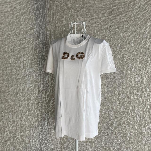 最適な材料 DOLCE&GABBANA 美品訳ありDolce&GabbanaキラキラロゴTシャツ - Tシャツ/カットソー(半袖/袖なし)