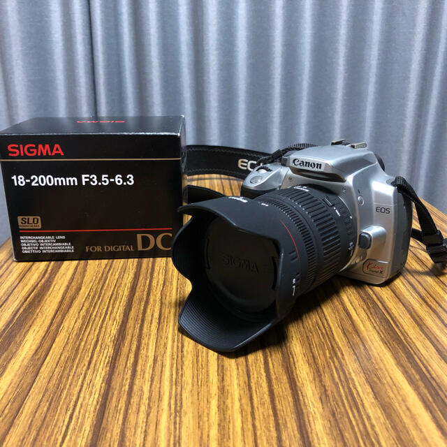 Canon EOS Kiss Digital X』+『Sigmaズームレンズ』 安価 ワタナベ