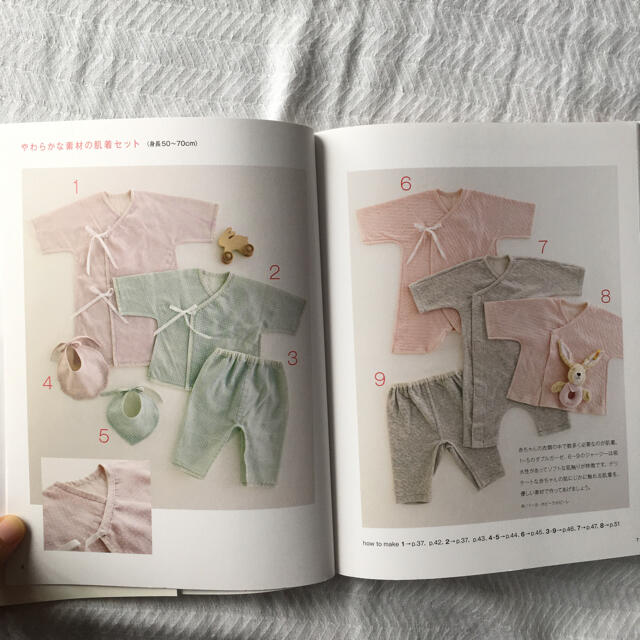 愛情いっぱい手作りの赤ちゃん服 お誕生から２歳までのワ－ドロ－ブ エンタメ/ホビーの本(趣味/スポーツ/実用)の商品写真