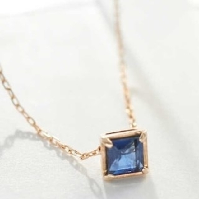 人気 現行品 ジュピター facet K10 ペンダント ネックレス ブルー