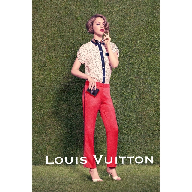 LOUIS VUITTON(ルイヴィトン)の2012.Resort 国内正規美品■ルイ・ヴィトン_半袖シャツ/ハートプリント レディースのトップス(Tシャツ(半袖/袖なし))の商品写真