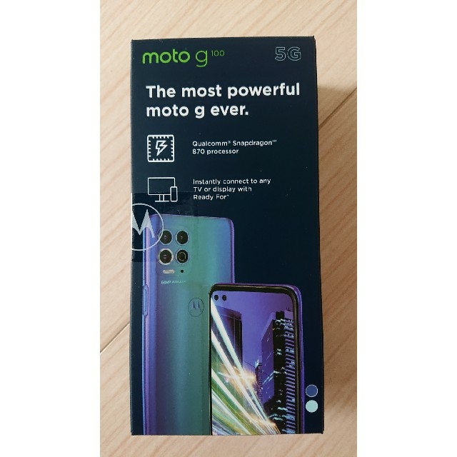 新品未開封】モトローラMotorola moto g100 - スマートフォン本体