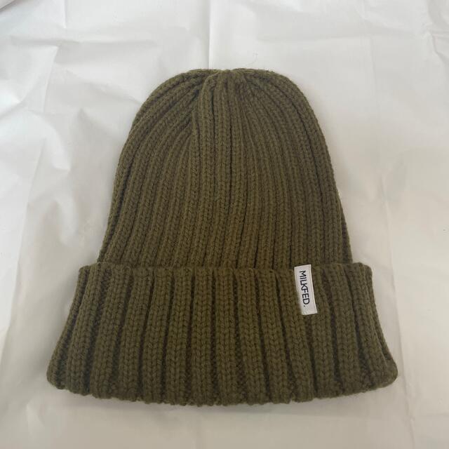 MILKFED.(ミルクフェド)のミルクフェド ニット帽 レディースの帽子(ニット帽/ビーニー)の商品写真