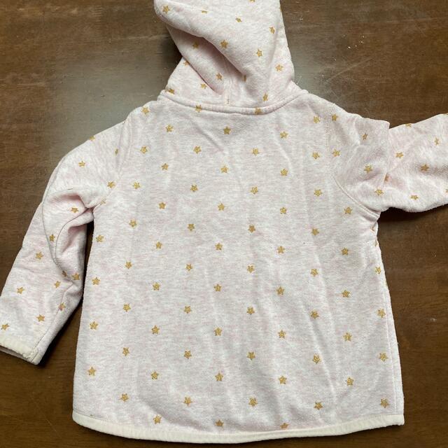 GAP Kids(ギャップキッズ)のジップパーカー キッズ/ベビー/マタニティのキッズ服女の子用(90cm~)(ジャケット/上着)の商品写真