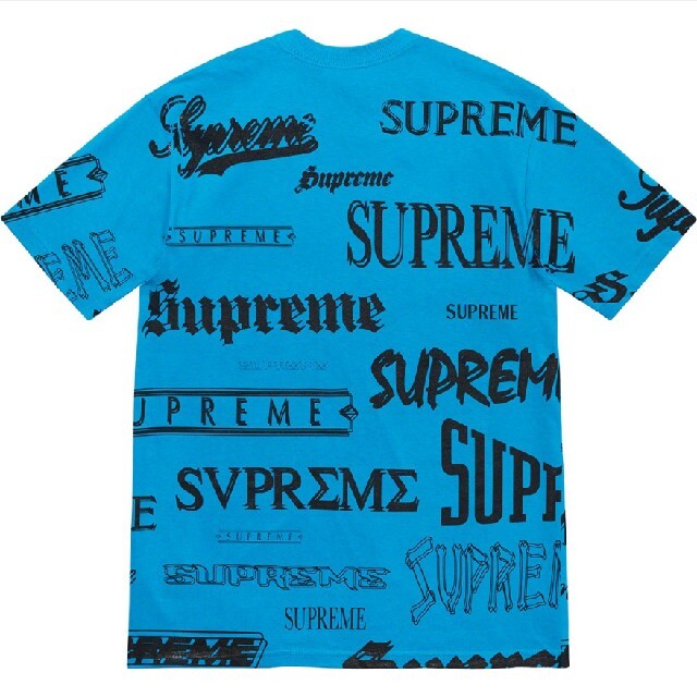 Supreme(シュプリーム)の【新品 Mサイズ】Supreme Multi Logo Tee メンズのトップス(Tシャツ/カットソー(半袖/袖なし))の商品写真