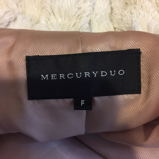 MERCURYDUO(マーキュリーデュオ)のマーキュリーデュオ秋冬物ファーコート レディースのジャケット/アウター(毛皮/ファーコート)の商品写真