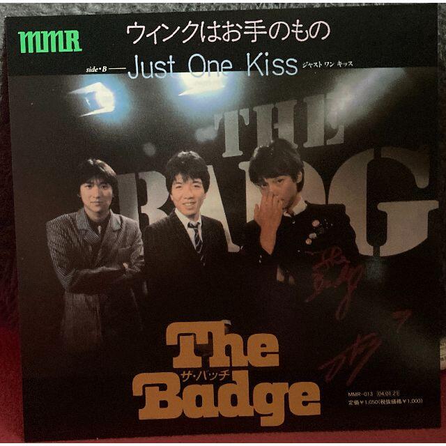 THE BADGE ザ・バッヂ／ふたりのフォトグラフ他2枚サイン入り再発レコード