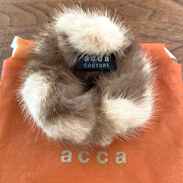 acca - acca ミンク ファーシュシュの通販 by スマイル's shop|アッカ