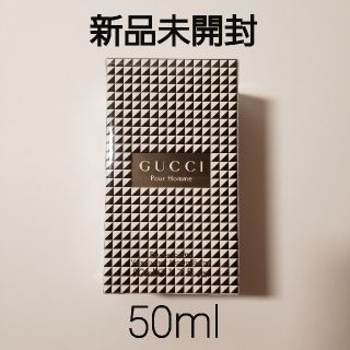 グッチ(Gucci)のGUCCI プールオム 50ml 新品未開封品(ユニセックス)