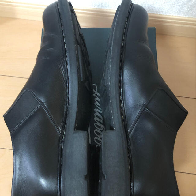 Paraboot(パラブーツ)の値下げ パラブーツ フォトン ブラック 9 サイドゴア スリッポン メンズの靴/シューズ(ドレス/ビジネス)の商品写真