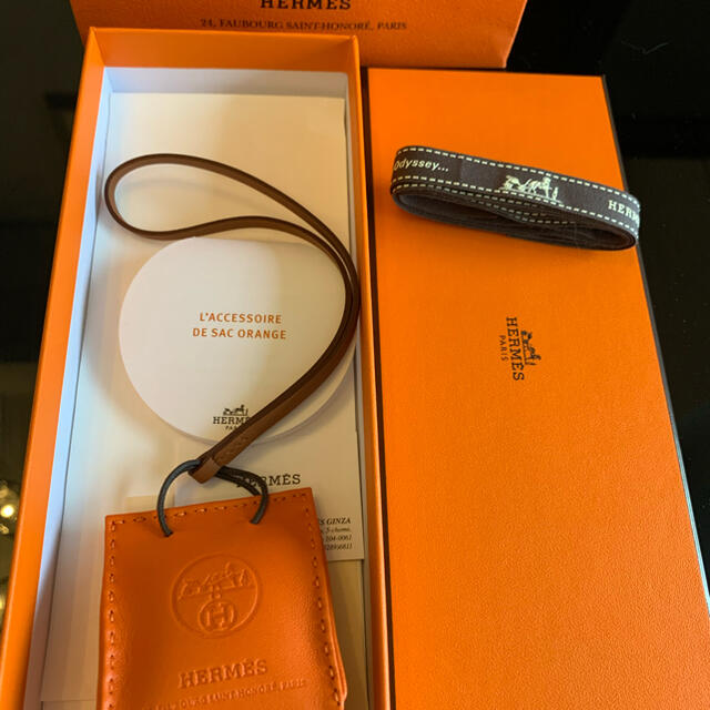 新品即決 Hermes - エルメス HERMES サックオランジュ チャーム - www