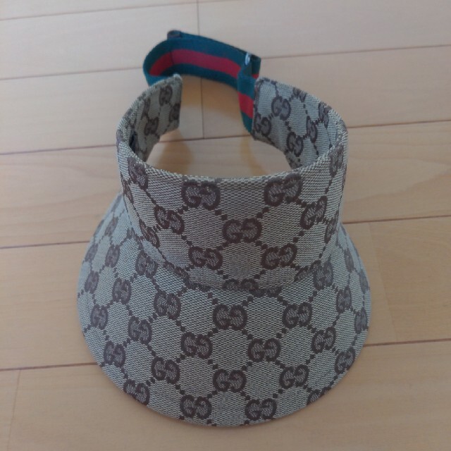 Gucci(グッチ)のサンバイザー レディースの帽子(その他)の商品写真