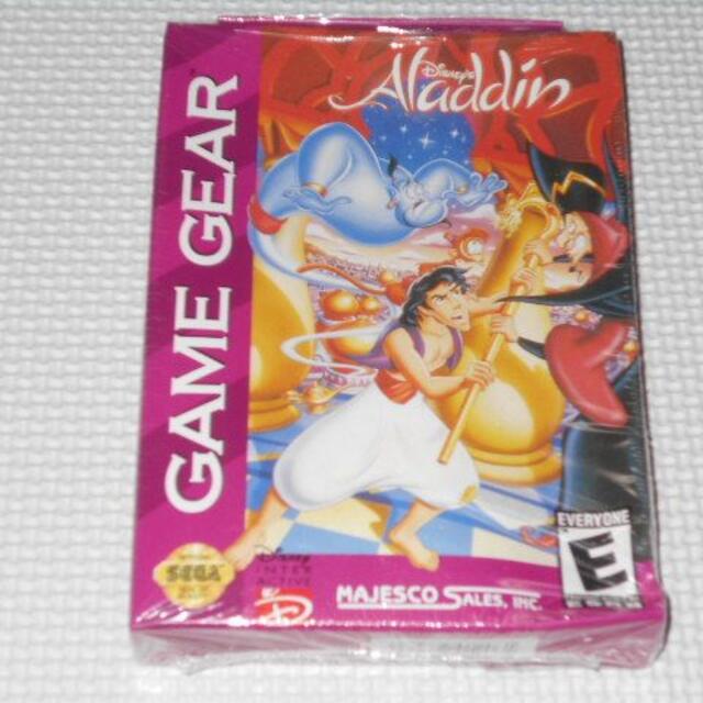 SEGAのGGDISNEYGG★DISNEY'S ALADDIN 海外版(国内本体動作可能) ゲームギア