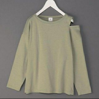 ビューティアンドユースユナイテッドアローズ(BEAUTY&YOUTH UNITED ARROWS)のroku 6 COTTON SHOULDER HOLEPULLOVER(カットソー(長袖/七分))