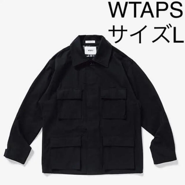 WTAPS WMILLS NYCO RIPSTP LS SHRTブラックサイズL