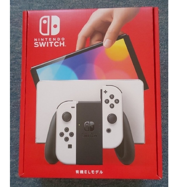 【新品未使用】Nintendo Switch 本体 有機ELモデル ホワイト色エンタメ/ホビー