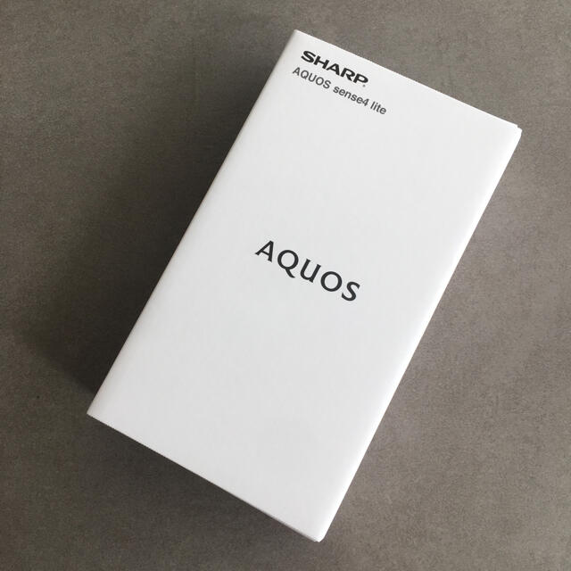 AQUOS sense4 lite シルバー