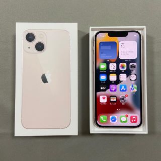 アイフォーン(iPhone)の新品 iPhone 13 mini 128GB ピンク アップル版SIMフリー(スマートフォン本体)