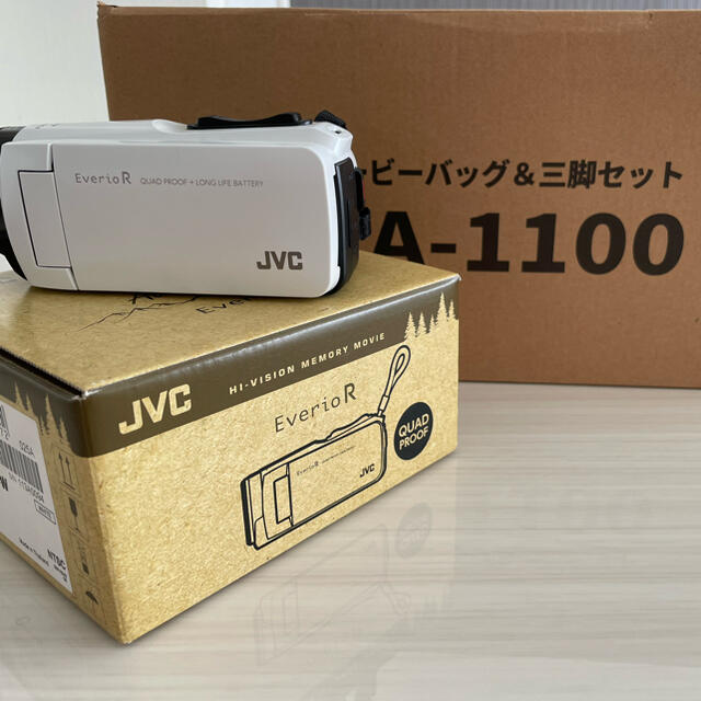 Victor・JVC GZ-R470-W ビデオカメラ