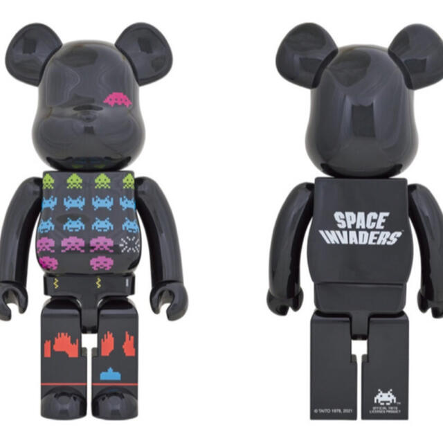 MEDICOM TOY(メディコムトイ)のBE@RBRICK SPACE INVADERS 1000％ メディコムトイ エンタメ/ホビーのフィギュア(その他)の商品写真